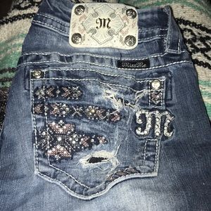 28 miss me boot cut jeans 31 inseam